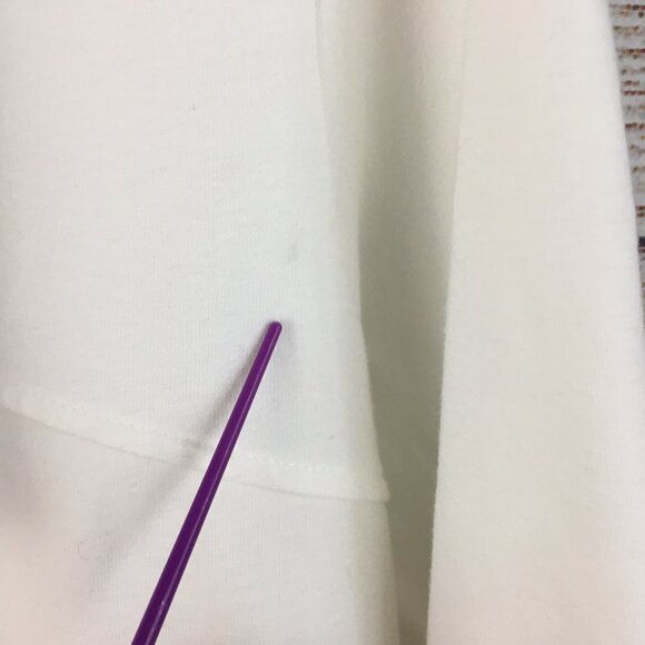 Covington Button Front Soft Cotton Blend Sweatshirt Jacket - Picture 12 of 13